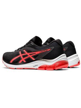 Zapatilla Asics Gel-Pulse 12 Negro/Naranja Mujer