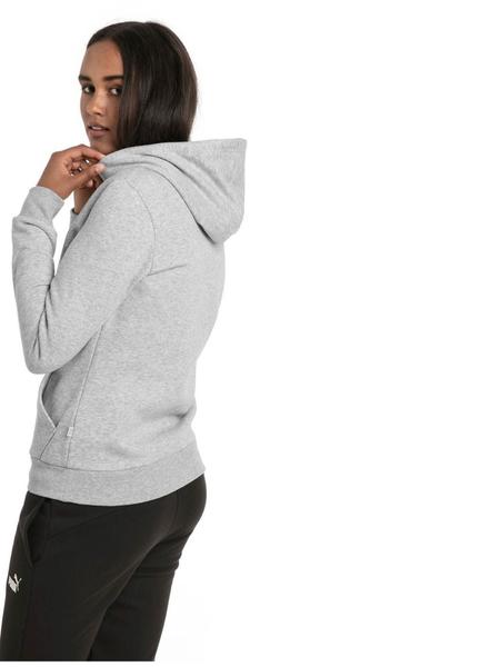 Sudadera Puma Mujer Gris Capucha