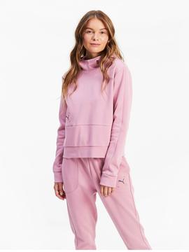 Sudadera Puma Nu-tility Rosa Mujer