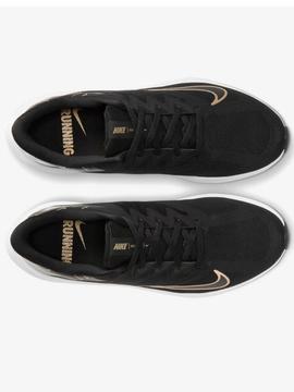Zapatilla Nike Quest Negro/Oro Mujer