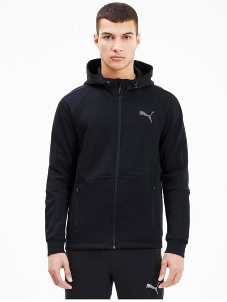 Chaqueta Puma Hoodie Negro/Mostaza Hombre