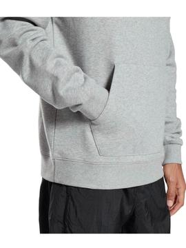 Sudadera Reebok Hoodie Gris Hombre