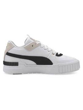 Zapatilla Puma Cali Sport Heritage Blnc/Ngr Mujer