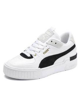 Zapatilla Puma Cali Sport Heritage Blnc/Ngr Mujer