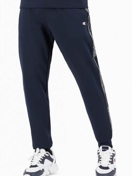 Pantalon Champion Tape Marino Hombre