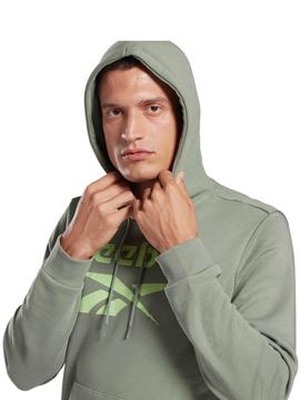 Sudadera Reebok Verde Hombre