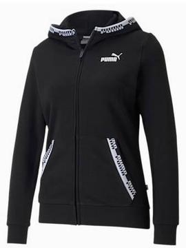 Sudadera Puma Amplified Negro Mujer