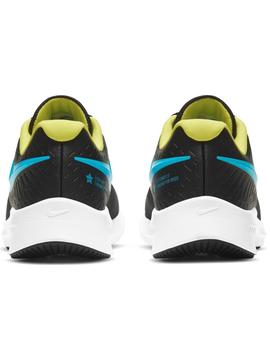 Zapatilla Nike Star Runner Negro/Azul Niñ@