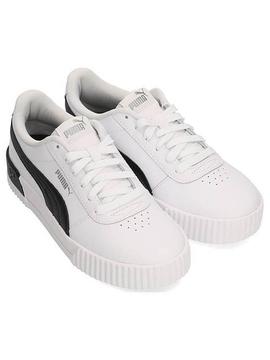 Zapatilla Puma Carina Blanco/Negro Mujer
