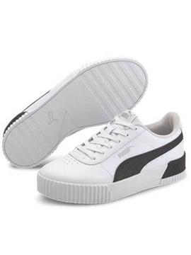 Zapatilla Puma Carina Blanco/Negro Mujer