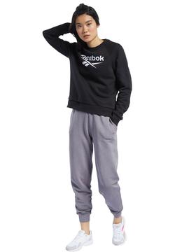Sudadera Reebok Negro Mujer