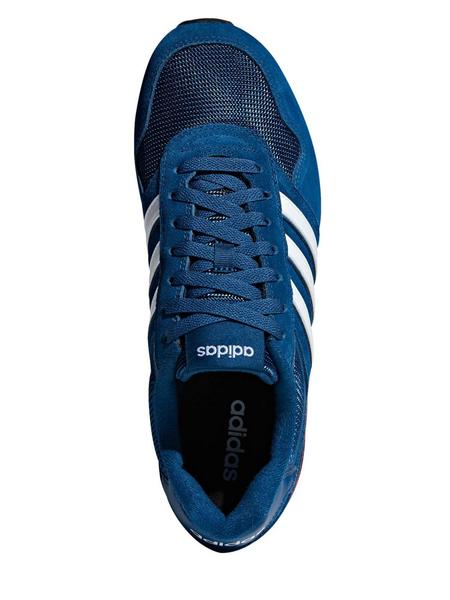 Muelle del puente Porra labios Zapatilla Adidas 10k Azul