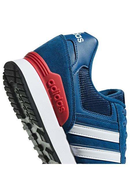 Muelle del puente Porra labios Zapatilla Adidas 10k Azul