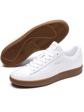 Zapatilla PUMA smash blanca