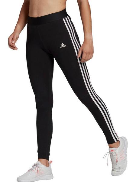 Malla Niña adidas Tight Negra Blanca