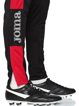 Pantalon Joma Champions Negro/Rojo Hombre