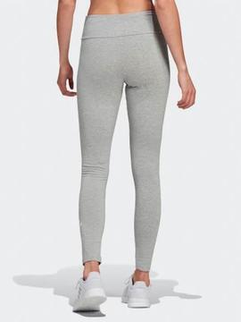 Legging Adidas Algodon Gris Mujer
