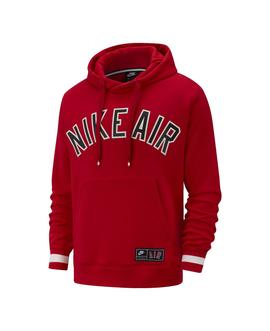 sudadera nike air roja