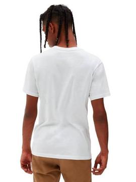 Camiseta Vans Slim Blanco Hombre