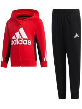 Chandal Adidas Tracksuit Rojo Negro Ni o