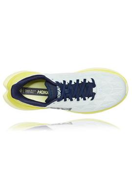 Zapatilla Hoka Mach4 Amarillo/Azul Hombre
