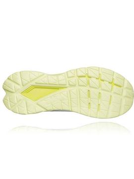 Zapatilla Hoka Mach4 Amarillo/Azul Hombre