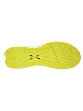 Zapatilla Hoka M Carbon X 2 gris suela amarilla