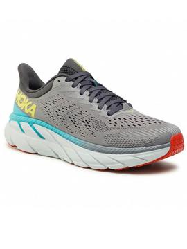 Zapatilla Hoka M Clifton 7 Gris Hombre