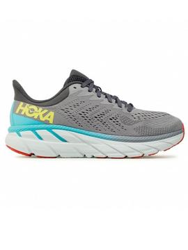 Zapatilla Hoka M Clifton 7 Gris Hombre