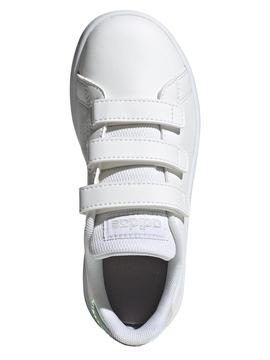 Zapatilla Adidas Advantage Blanco/Brillo  Niñ@
