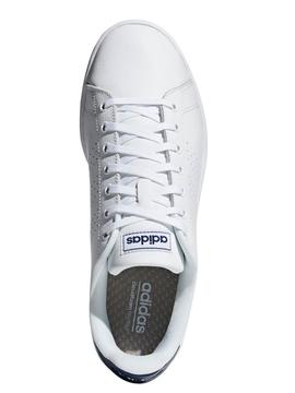 Zapatilla Adidas Advantage Blanco/Marino Hombre