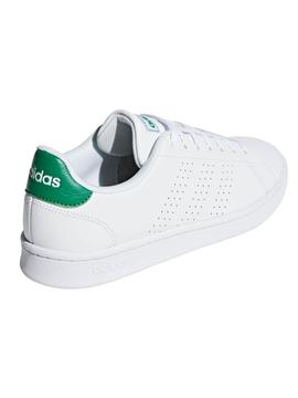 Zapatilla Adidas Advantage Blanco/Verde Hombre
