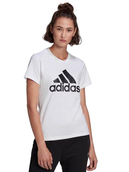 Hubert Hudson Oculto Momento Camiseta Adidas Blanco/Negro Mujer