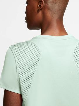 Camiseta Nike Tecnica Verde Agua Mujer