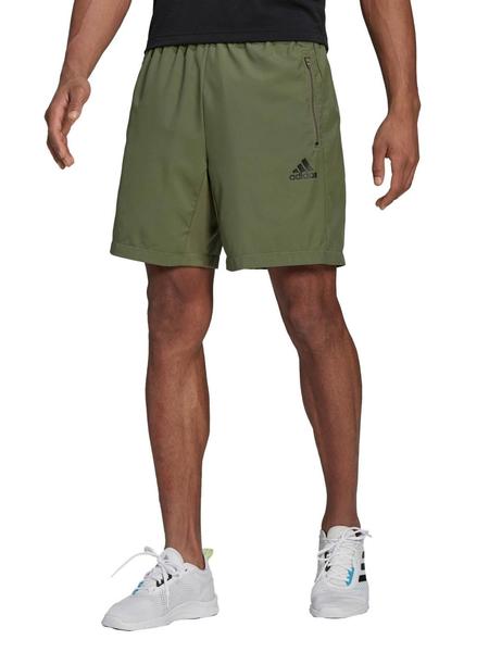 Napier efecto levantar Pantalon Corto Adidas Tecnico Verde Hombre