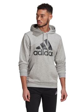 Sudadera Adidas Camo Gris Hombre