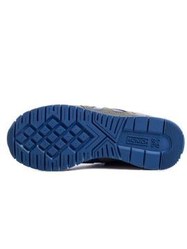 Zapatilla Munich Dash Gris/Azul Niño