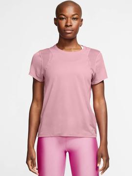 Camiseta Nike Tecnica Rosa Mujer