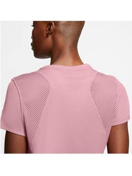 Camiseta Nike Tecnica Rosa Mujer