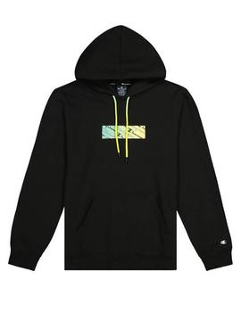 Sudadera Champion Negra Hombre